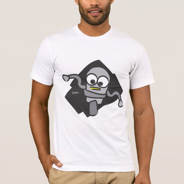 robot tee shirt (Framsida)