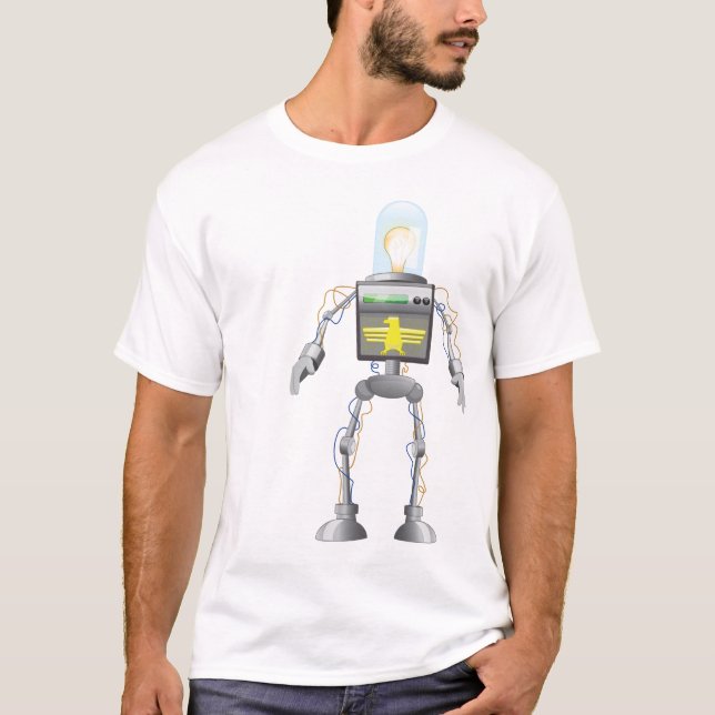Robot! Tee Shirt (Framsida)