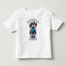 Robot ThBäste Birthday Boy T Shirt