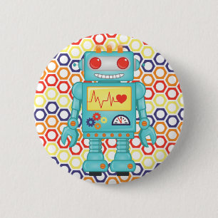 Robot ThLED Party Knapp