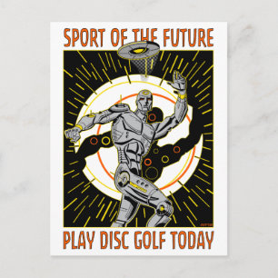 Robot Thrower #1 Vykort