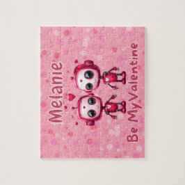 Robot Valentine's Day Puzzle Pussel