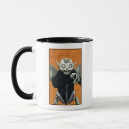 Robot Vampire Dracula mugg