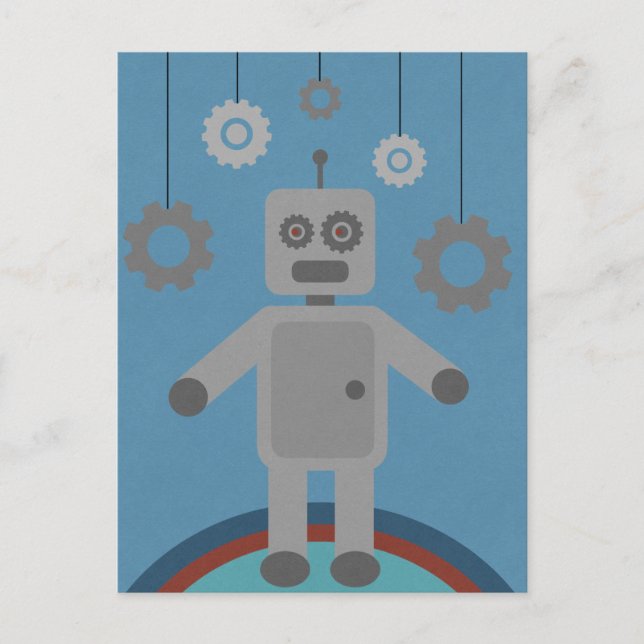 Robot Vykort (Framsida)