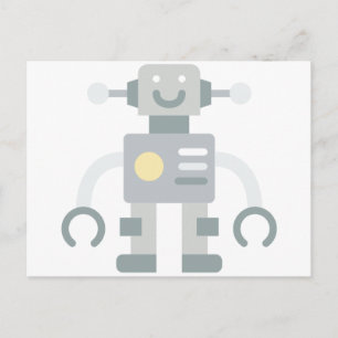robot vykort