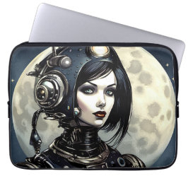 Robot Woman I Laptop Fodral