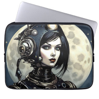 Robot Woman I Laptop Fodral