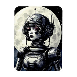 Robot Woman IV Magnet