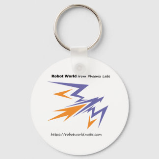 Robot World Keychain Nyckelring