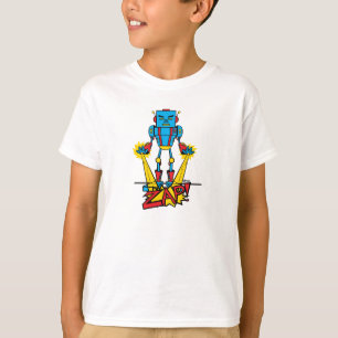 Robot Zapping T Shirt