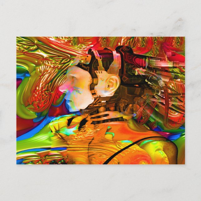 Robotanslutning Vykort (Framsida)