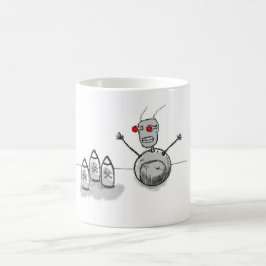 Robotar är enorma! kaffemugg