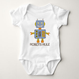 Robotar härskar t shirt