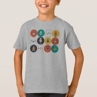 Robotar härskar T-tröja Tee Shirt