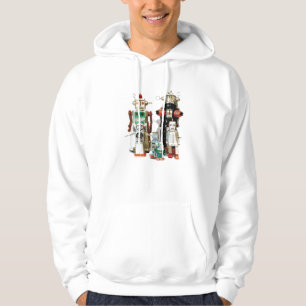 robotar som STIGNING UPP Sweatshirt Med Luva