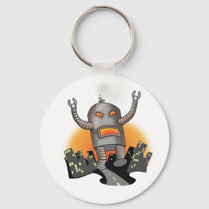 Robotattack Keychain Nyckelring