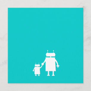 Robotbaby showerinbjudan inbjudningar