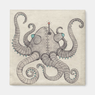 Robotbläckfisk Magnet