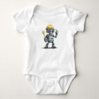 Robotbyggare Baby Pojke Helhetsbody Kläder