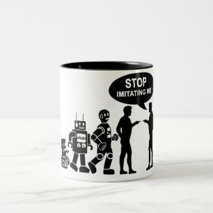 Robotevolution Två-Tonad Mugg