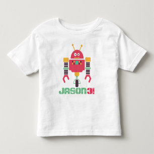 Robotfödelsedag T-shirt