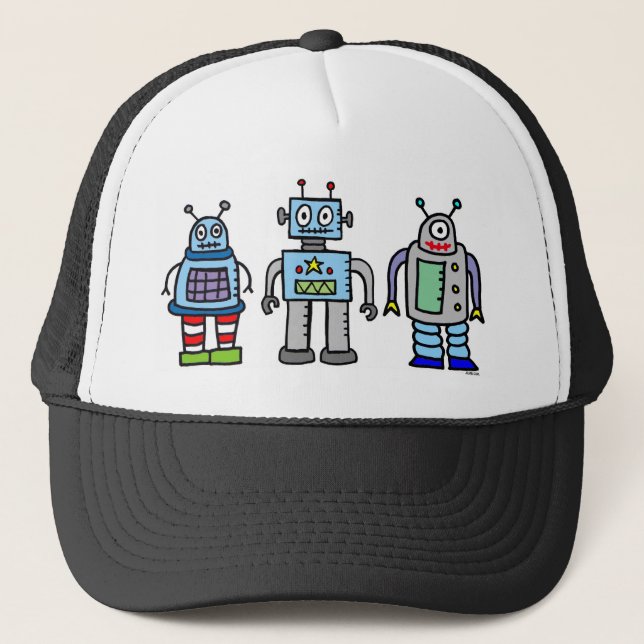 robothatt truckerkeps (Framsida)