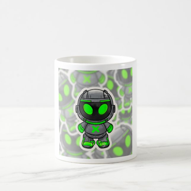 Robotic Alien Kaffemugg (Center)