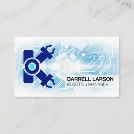 Robotic Arm | Teknikbakgrund Visitkort