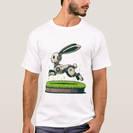 Robotic bunny t shirt