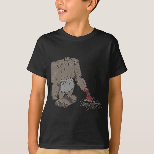 Robotic dammsugare tee shirt (Framsida)