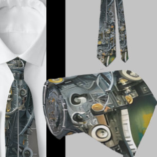 Robotic Geek Nerdy Technology Maskin Slips