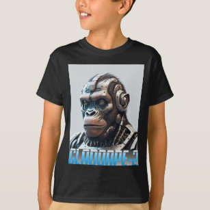 Robotic Gladiator Ape T Shirt