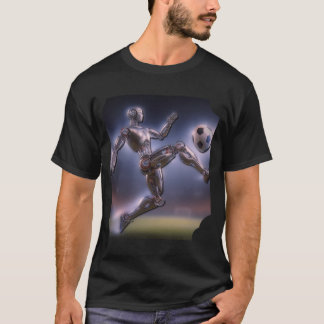 "Robotic Soccer Player in Action" T Shirt