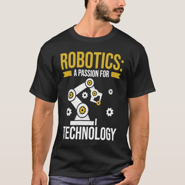 Robotics a passion för Technology Engineering Prog T Shirt (Framsida)