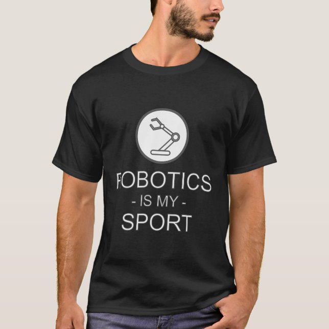 Robotics är min sport SA T Shirt (Framsida)