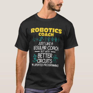 Robotics Coach - Robot Builder Ingenjör Engineerin T Shirt