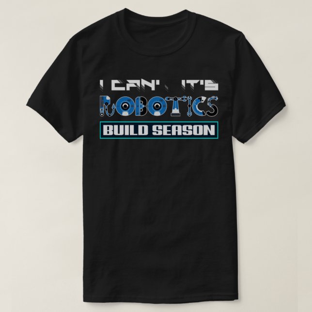 Robotics Engineering Humanoid Robots Funny Maskin T Shirt (Design framsida)