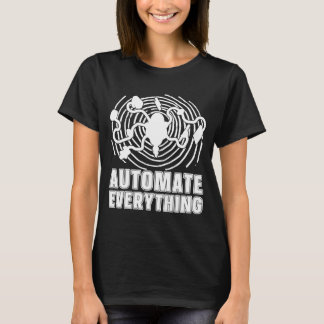 Robotics Humor Artificial Ai Robots automatiserar T Shirt