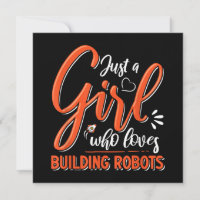 Robotics Ingenjör Robot Älskare Engineering Girl R