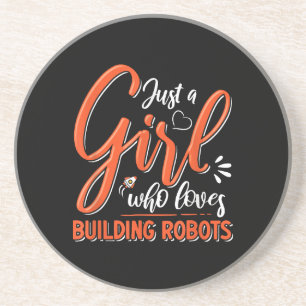 Robotics Ingenjör Robot Älskare Engineering Girl R Underlägg
