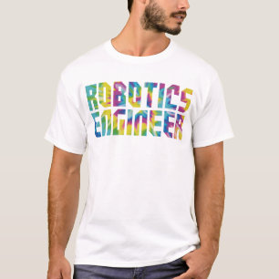 Robotics Ingenjör Robotics Ingenjör Tie Dye Retro T Shirt