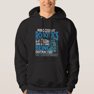 Robotics Ingenjör Scientist Engineering Hoodie