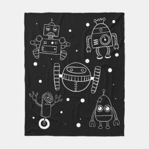 Robotics Kids Robots Boys Robot Children Fleecefilt