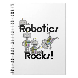 Robotics Sten Anteckningsbok Med Spiral