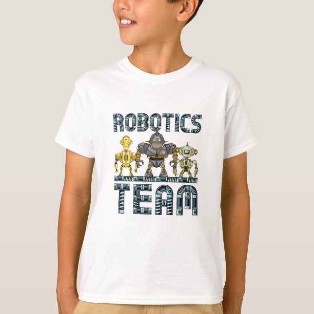 Robotics Team T Shirt (Framsida)