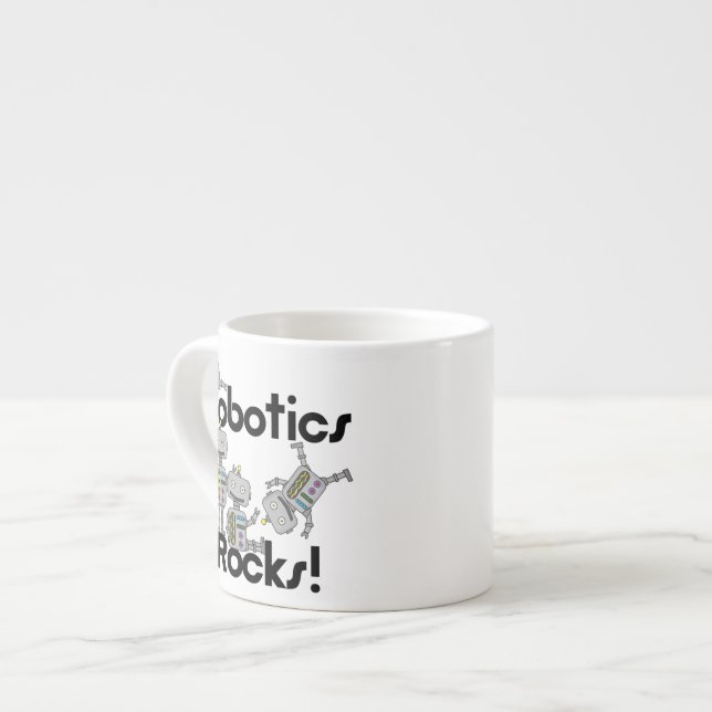 Roboticsstenar Espressomugg (Framsida vänster)