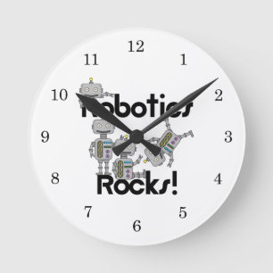 Roboticsstenar Rund Klocka