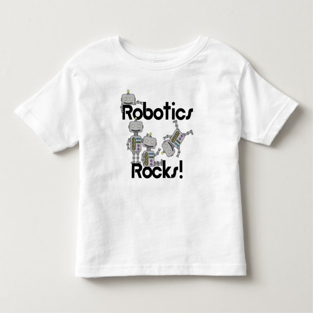 Roboticsstenar T-shirt (Framsida)