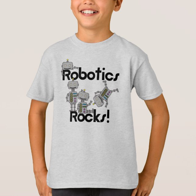 Roboticsstenar T-shirt (Framsida)