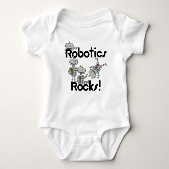 Roboticsstenar T Shirt (Framsida)